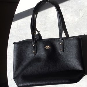 Coach Black Leather Purse